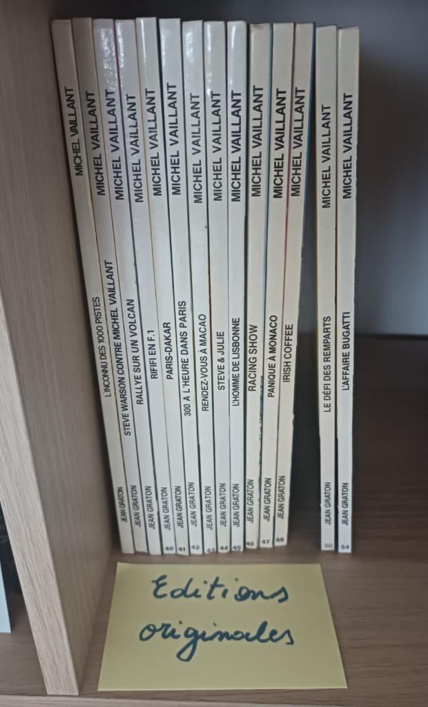 Michel Vaillant : 14 albums en EO, Livres, BD, Utilisé, Série complète ou Série, Enlèvement ou Envoi