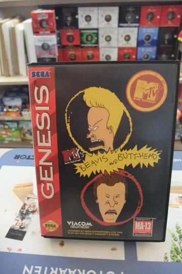 beavis and butt-head genesis/ mega drive beschikbaar voor biedingen
