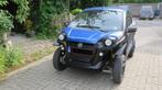 Aixam Mega, Auto's, Blauw, Dealer onderhouden, Te koop, Kunstmatig leder