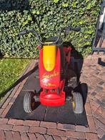 Wolf garten scooter zitmaaier, Ophalen, Gebruikt, Opvangbak