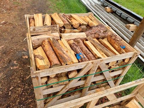 1,65 m³ gekloven brandhout den stookklaar tegen de winter, Tuin en Terras, Brandhout, Ophalen