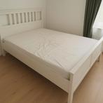 Hemnes bed 160x200, Huis en Inrichting, Ophalen, Gebruikt, Wit, Tweepersoons