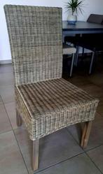 Rotan stoel, Huis en Inrichting, Ophalen, Riet of Rotan, Bruin, Zo goed als nieuw