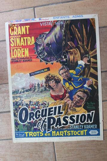 filmaffiche The Pride And The Passion 1957 filmposter beschikbaar voor biedingen