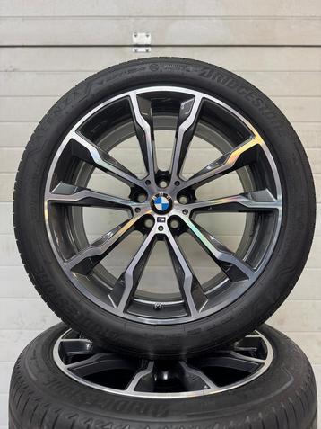 NIEUW 20’’ bmw X3 G01  X4 G02 IX3 G08 VELGEN ZOMERBANDEN TPM beschikbaar voor biedingen