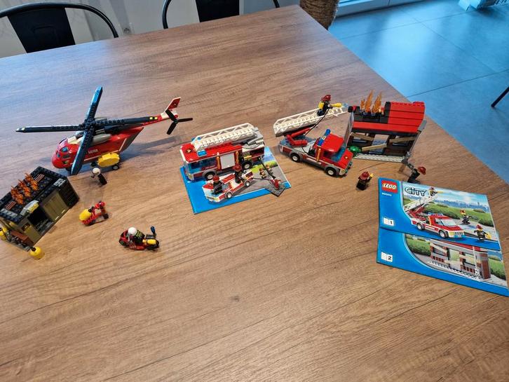 Lego city pompier ( 45€ le lot ou à la pièce), Kinderen en Baby's, Speelgoed | Duplo en Lego, Gebruikt, Lego, Complete set, Ophalen