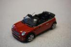 Mini Cooper Cabriolet 2004 Chili Red Minichamps 1:43, MiniChamps, Voiture, Enlèvement ou Envoi