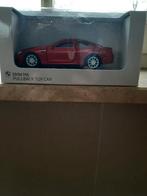 BMW M6 miniatuurauto / pullback toy car rood, Ophalen of Verzenden