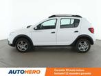 Dacia Sandero 0.9 TCe Stepway Prestige (bj 2018, automaat), Auto's, Dacia, 898 cc, Stof, Gebruikt, Zwart