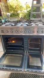 Smeg 6 pits, 2 ovens. Perfect voor buitenkeuken, Ophalen, Gebruikt, 60 cm of meer, Gas
