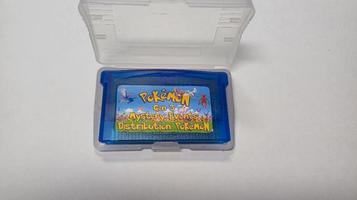 [GBA] GEN3 Distribution Events Cartrigde, Games en Spelcomputers, Games | Nintendo Game Boy, Nieuw, Role Playing Game (Rpg), 1 speler