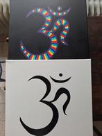 2 x OM canvas 40x40cm., Ophalen of Verzenden