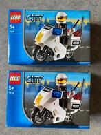 2 nieuwe LEGO  politie op motor, Enlèvement ou Envoi