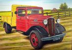 Schilderij Chrevolet BR 1282 , vrachtwagen 1930, Antiek en Kunst, Ophalen of Verzenden