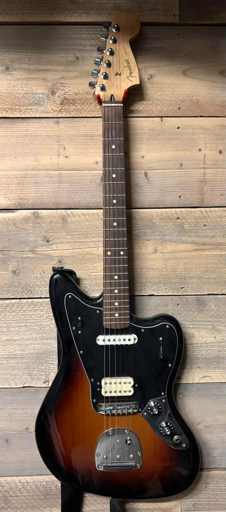 Fender player jaguar sunburst - perfecte staat, Muziek en Instrumenten, Snaarinstrumenten | Gitaren | Elektrisch, Zo goed als nieuw