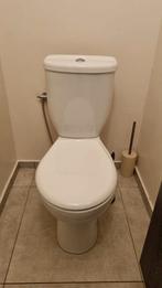 Wc pot Complete met reservoir en bril, Doe-het-zelf en Bouw, Sanitair, Ophalen, Gebruikt, Toilet