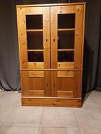 2 Kasten donkerbruin, Huis en Inrichting, Ophalen, 100 tot 150 cm, 50 tot 100 cm, Donkerbruin hout