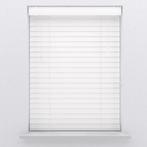 2 X Jaloezie Kunststof Lamellen 50mm - Wit - 180B / 175H, Huis en Inrichting, Ophalen, Wit, 150 tot 200 cm, Zo goed als nieuw