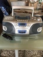 Radio cassette en cd speler, Audio, Tv en Foto, Ophalen, Gebruikt, Radio