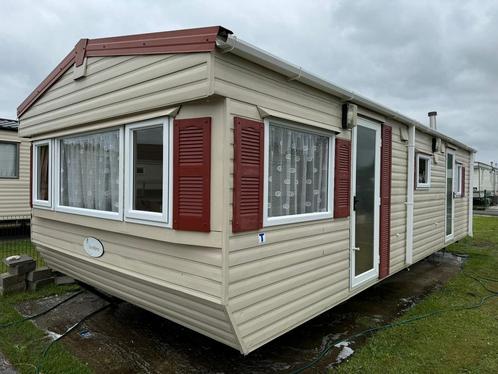 Stacaravan 9m op 3,70m staat op verblijfpark rodeo, Caravans en Kamperen, Stacaravans, Ophalen