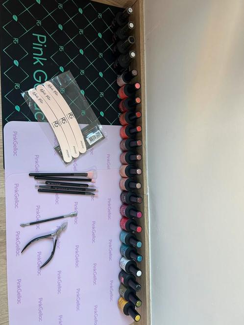 Pink Gellac pakket, Handtassen en Accessoires, Uiterlijk | Cosmetica en Make-up, Nieuw, Handen en Nagels, Ophalen of Verzenden