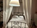 Lit à baldaquin, Ophalen, Eenpersoons, Fer forgé, Zo goed als nieuw