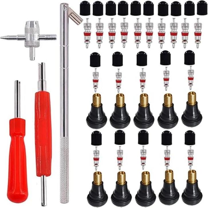 RUNCCI-YUN — démonte-valve pour pneus, 44 pièces, FREE LEV, Autos : Divers, Outils de voiture, Neuf, Envoi