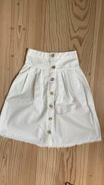 Rok jeans wit maat 134 meisjes 9 jaar, Meisje, Ophalen of Verzenden, Zo goed als nieuw, Zara