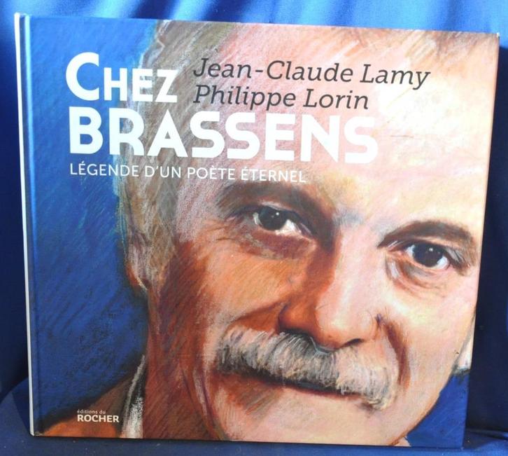livre chez brassens legende d'un poète éternel (x2258), Boeken, Film, Tv en Media, Zo goed als nieuw, Personen, Ophalen of Verzenden