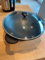 Elektrische wok, Ophalen, Wok