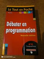 Débuter en programmation le tout en poche, Ophalen of Verzenden, Zo goed als nieuw