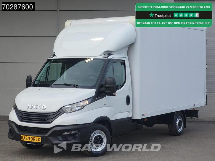 Iveco Daily 35S16 Automaat Bakwagen Achterdeuren 160PK Airco, Auto's, Bestelwagens en Lichte vracht, Bedrijf, Te koop, Achteruitrijcamera