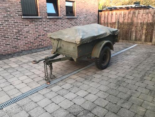 1/4 ton trailer ex abl, Collections, Objets militaires | Général, Enlèvement ou Envoi