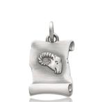 chaine argent medaillon belier, Handtassen en Accessoires, Kettingen, Ophalen, Zilver, Zilver, Met hanger