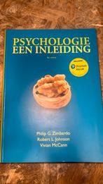 Philip Zimbardo - Psychologie, een inleiding, Ophalen of Verzenden, Zo goed als nieuw, Nederlands, Philip Zimbardo; Vivian McCann; Robert Johnson