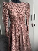 Avondjurk Tesettür Abiye Bruin Glitter, Kleding | Dames, Ophalen of Verzenden, Zo goed als nieuw, Bruin