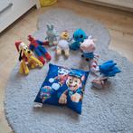 Pluche knuffels, sonic, spiderman, pluto, nijntje, Ophalen