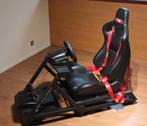 Sim Racing Set: Cockpit/Racestoel, Stuur, Pedalen & Shifter, Ophalen, Zo goed als nieuw