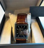 Horloge Dean Brochard, Handtassen en Accessoires, Horloges | Heren, Leer, Polshorloge, Zo goed als nieuw, Zilver
