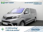 Toyota Proace Verso L-Mwb Proace Verso 2.0 D-4D Long Shuttle, Auto's, Toyota, ProAce, Zilver of Grijs, 195 g/km, Te koop