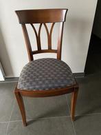 6 Eetkamer stoelen (Franse eik), Huis en Inrichting, Stoelen, Ophalen, Hout, Overige kleuren, Zo goed als nieuw