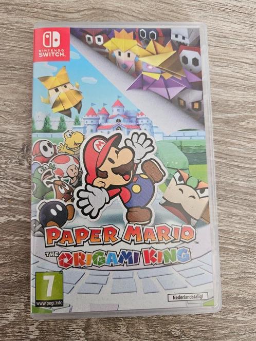 Paper Mario the Origami King Switch game Nederlands, Consoles de jeu & Jeux vidéo, Jeux | Nintendo Switch, Comme neuf, Plateforme