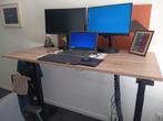 Sta-zit bureau, Ophalen, Elektrisch, Zo goed als nieuw, Bureau