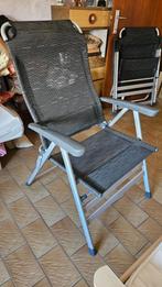 2 chaises de camping Brunner, Caravanes & Camping, Meubles de camping, Comme neuf, Chaise de camping