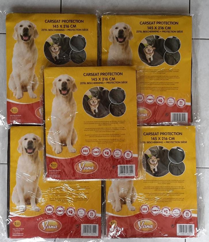 Lot / partij universele zetelbeschermingen voor auto (NIEUW), Animaux & Accessoires, Accessoires pour chiens, Neuf, Enlèvement ou Envoi