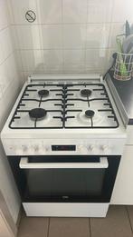 Gasfornuis Beko met oven, Electroménager, Cuisinières, Gaz, 4 zones de cuisson, Enlèvement, Utilisé