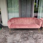 Fauteuil Velvet Roze,3-persoons, Ophalen, Zo goed als nieuw