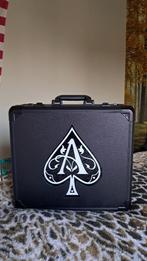 Champagne briefcase ace of spade, Ophalen, Nieuw, Frankrijk, Champagne