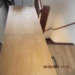 TE KOOP Tafel 180 lang bij 55 breed INKLAPBAAR, Antiek en Kunst, Ophalen