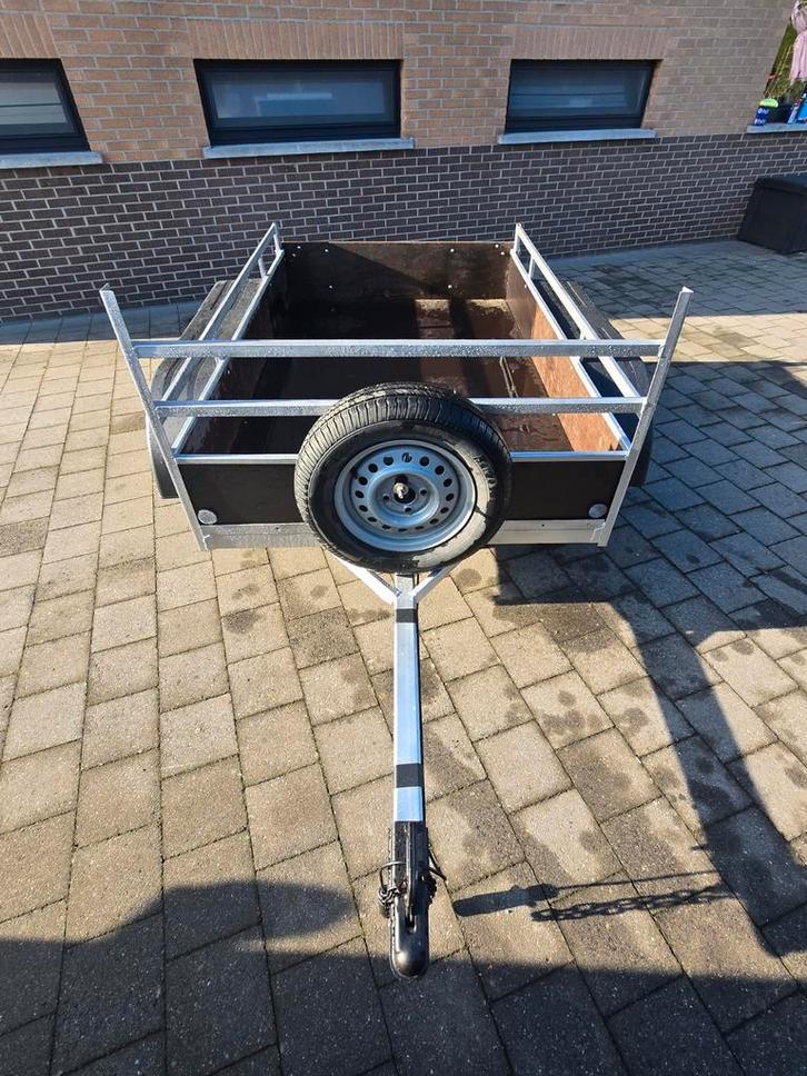 Dubbele as aanhangwagen, Autos : Divers, Remorques Pièces, Enlèvement